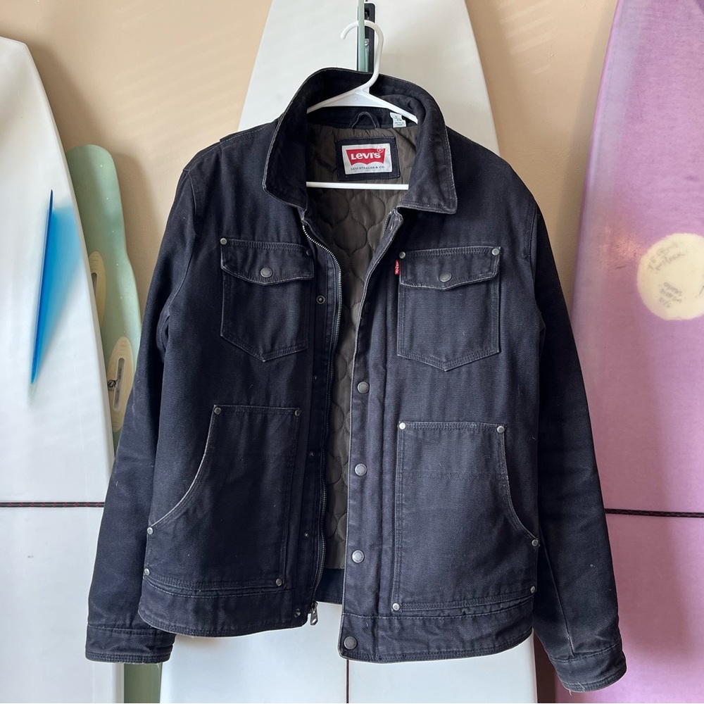 Mens Small - Levi’s insulated chore denim coat